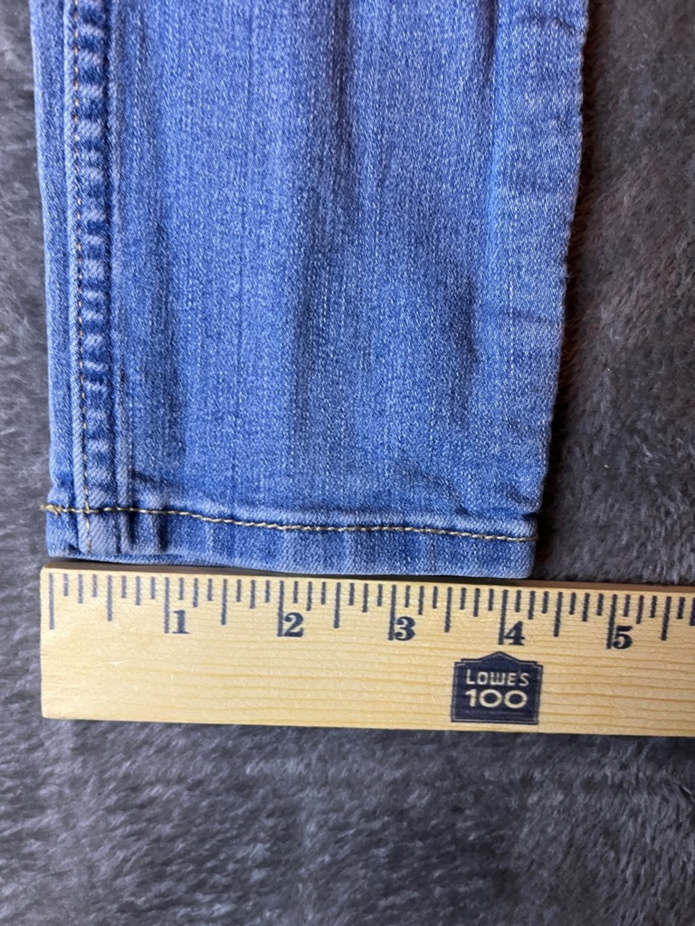 Distressed W25/L32 Petite Hollister Light Blue Women's Slim Jeans - - Picture 7 of 9